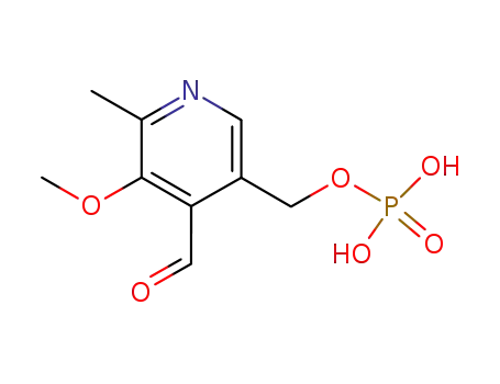 Molecular Structure of 21056-63-3 (3'-O-methylpyridoxal 5'-phosphate)