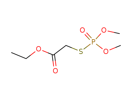 Acetic acid,2-[(dimethoxyphosphinyl)thio]-, ethyl ester