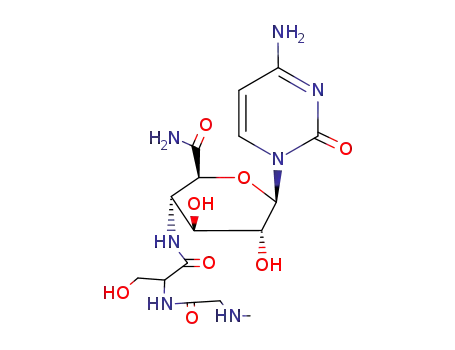 Molecular Structure of 2096-42-6 (gougerotin)