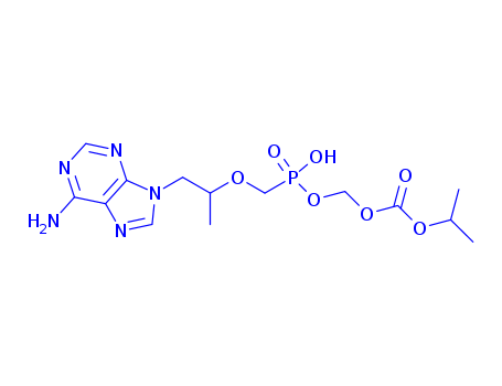 ((((((R)-1-(6-amino-9H-purin-9-yl)propan-2-yl)oxy)methyl)(hydroxy)phosphoryl)oxy)methyl isopropyl carbonate
