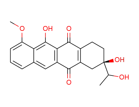 Molecular Structure of 125438-67-7 (7,12-dideoxydaunomycinol)