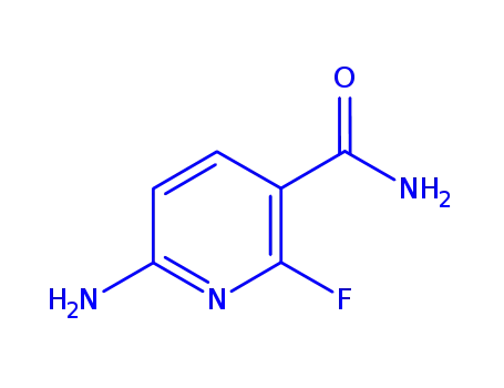 Molecular Structure of 175357-99-0 (3-Pyridinecarboxamide,6-amino-2-fluoro-(9CI))