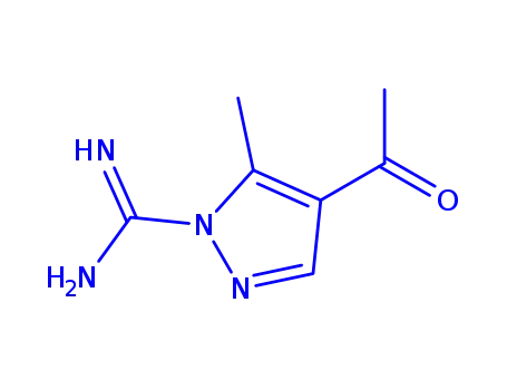 1H-Pyrazole-1-carboximidamide,4-acetyl-5-methyl-
