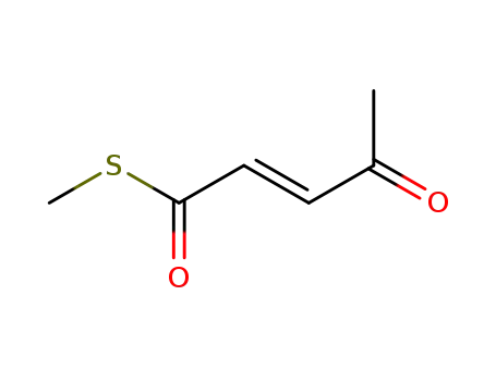 (E)-4-Oxo-pent-2-enethioic acid S-methyl ester