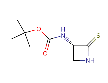 카르밤산, (2-티옥소-3-아제티디닐)-, 1,1-디메틸에틸 에스테르, (S)-(9CI)