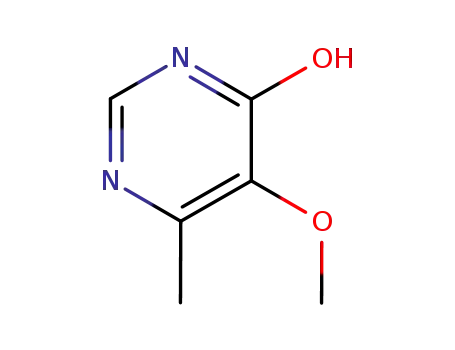 Molecular Structure of 1751-29-7 (4-Pyrimidinol, 5-methoxy-6-methyl- (7CI,8CI))