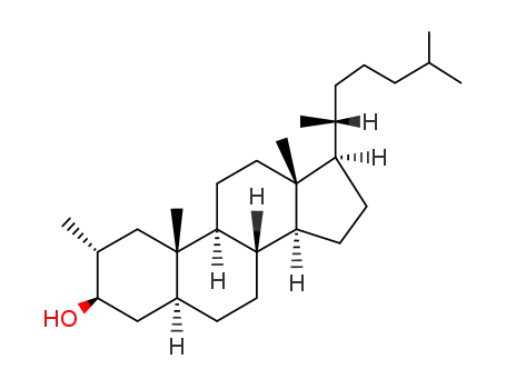 2α-methyl-5α-cholestan-3β-ol