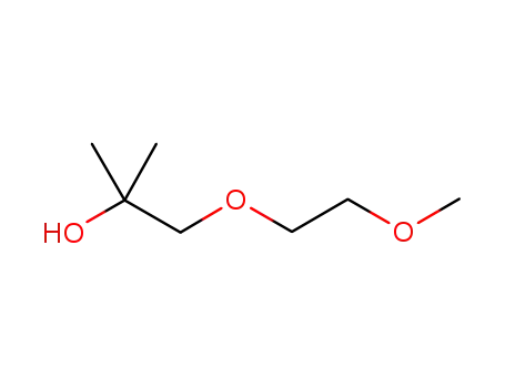 Molecular Structure of 211321-90-3 (1-(2-METHOXYETHOXY)-2-METHYL-2-PROPANOL)