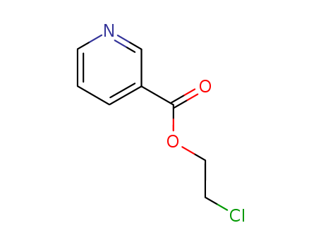 3-Pyridinecarboxylic acid, 2-chloroethyl ester