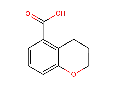 Molecular Structure of 209256-64-4 (chroman-5-carboxylic acid)
