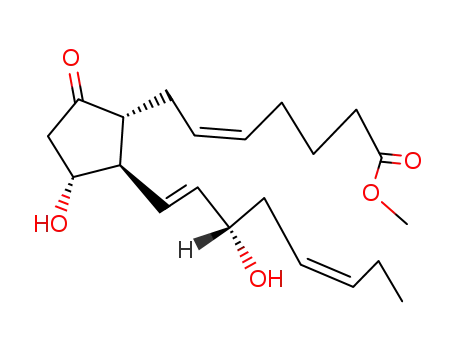 Molecular Structure of 28977-30-2 (PGE<sub>3</sub> methyl ester)