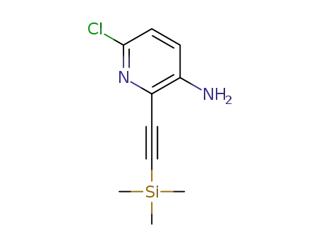 6-chloro-2-((trimethylsilyl)ethynyl)pyridin-3-amine
