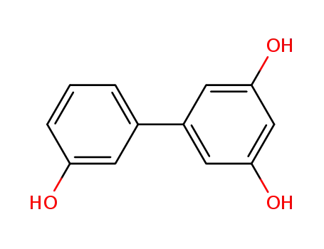 Molecular Structure of 20950-56-5 ([1,1-Biphenyl]-3,3,5-triol(9CI))