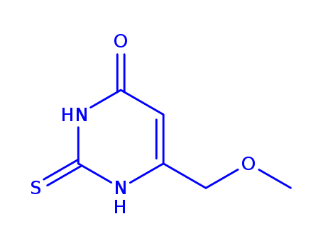 4-Hydroxy-6-methoxymethylpyrimidine-2-thiol