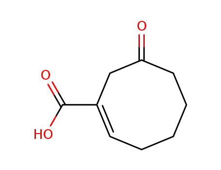 1-Cyclooctene-1-carboxylicacid, 7-oxo-