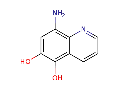 Molecular Structure of 17605-92-4 (5,6-dihydroxy-8-aminoquinoline)