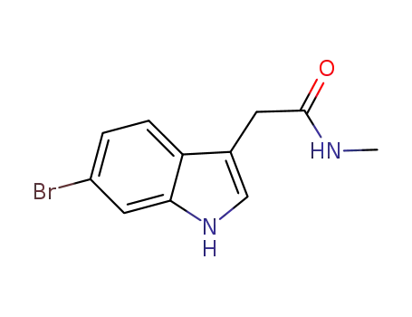 Molecular Structure of 1352956-47-8 (methyl 6-bromo-2-(1,1-dimethylallyl)-3-indoleacetate)