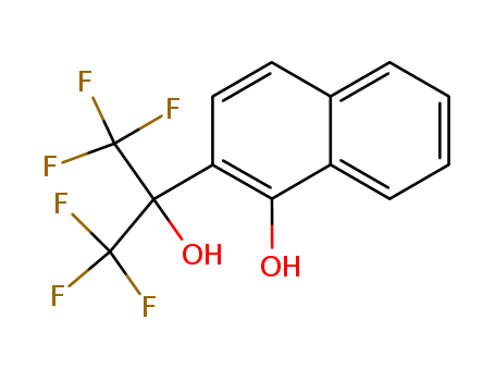 2-Naphthalenemethanol,1-hydroxy-a,a-bis(trifluoromethyl)-