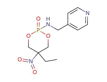 4-Pyridinemethanamine,N-(5-ethyl-5-nitro-2-oxido-1,3,2-dioxaphosphorinan-2-yl)- cas  20934-12-7