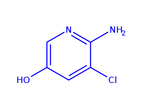 Molecular Structure of 209328-70-1 (2-AMINO-3-CHLORO-5-HYDROXYPYRIDINE)