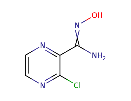 3-Chloro-N-hydroxypyrazine-2-carboximidamide