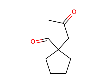 Cyclopentanecarboxaldehyde, 1-(2-oxopropyl)- (9CI)
