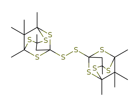 1,1'-Dithiobis(3,5,7,10,10-pentamethyl-2,4,6,8-tetrathiaadamantane)