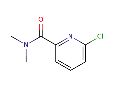 Molecular Structure of 845306-05-0 (6-Chloro-N,N-dimethylpyridine-2-carboxamide)