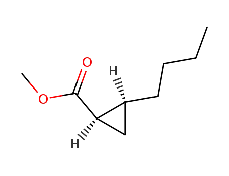시클로프로판카르복실산, 2-부틸-, 메틸 에스테르, (1R,2S)-(9CI)