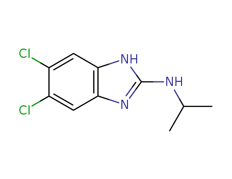 1H-Benzimidazol-2-amine,5,6-dichloro-N-(1-methylethyl)-