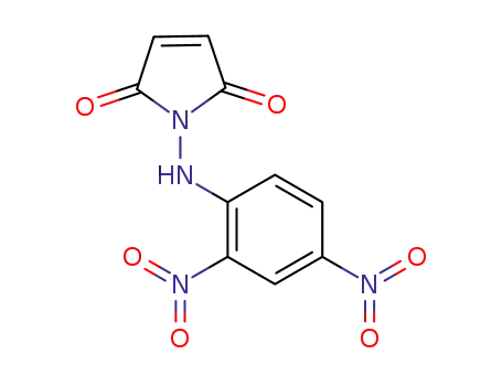 Molecular Structure of 20970-35-8 (N-(2,4-DINITROANILINO)MALEIMIDE)
