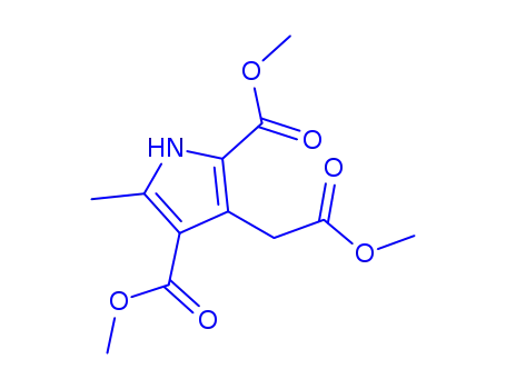 메틸 2-아세톡시-4-메톡시카르보닐-5-메틸피롤-3-일아세테이트