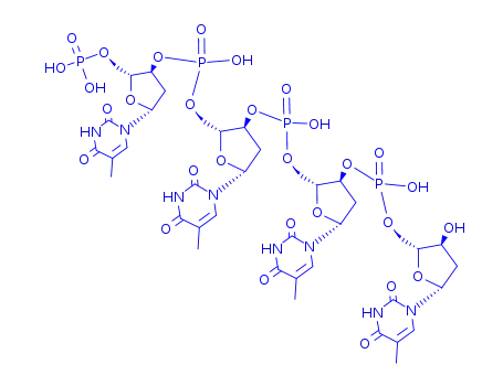 [(2R,3S,5R)-3-[hydroxy-[[(2R,3S,5R)-3-[hydroxy-[[(2R,3S,5R)-3-[hydroxy -[[(2R,3S,5R)-3-hydroxy-5-(5-methyl-2,4-dioxo-pyrimidin-1-yl)oxolan-2- yl]methoxy]phosphoryl]oxy-5-(5-methyl-2,4-dioxo-pyrimidin-1-yl)oxolan- 2-yl]methoxy]phosphoryl]oxy-5-(5-methyl-2,4-dioxo-pyrimidin-1-yl)oxola n-2-yl]methoxy]phosphoryl]oxy-5-(5-methyl-2,4-dioxo-pyrimidin-1-yl)oxo lan-2-yl]methoxyphosphonic acid
