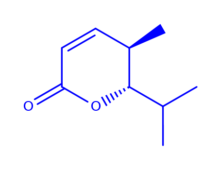 2H-PYRAN-2-ONE,5,6-DIHYDRO-5-METHYL-6-(ISOPROPYL)-,TRANS-