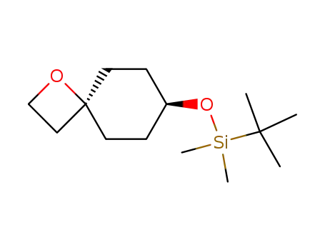 Molecular Structure of 214678-46-3 (tert-Butyl-dimethyl-(1-oxa-spiro[3.5]non-7-yloxy)-silane)