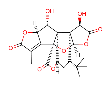 Molecular Structure of 153355-70-5 (ginkgolide K)