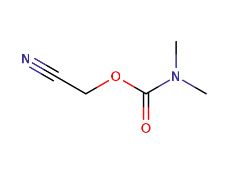 카르밤산, 디메틸-, 시아노메틸 에스테르(9CI)