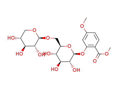 Molecular Structure of 154-60-9 (PRIMVERIN)