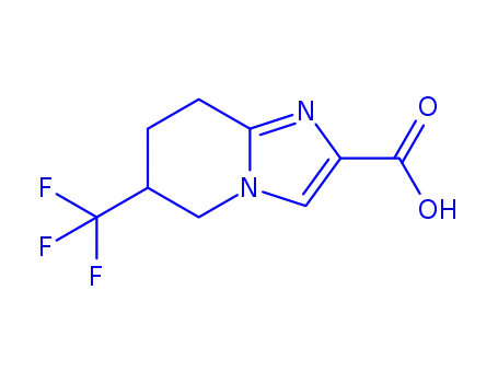 6-(trifluoromethyl)-5,6,7,8-tetrahydroimidazo[1,2-a]pyridine-2-carboxylic acid