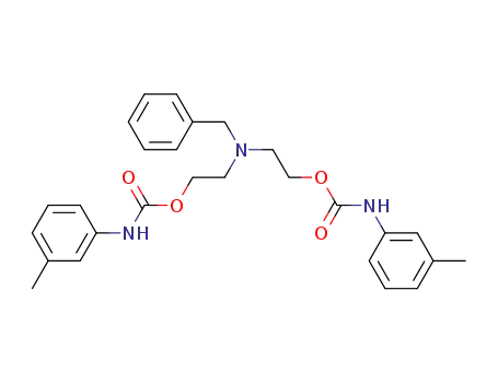 N-Benzyliminodiethyl di-m-tolylcarbamate