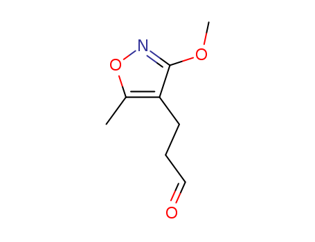 4-ISOXAZOLEPROPANAL,3-METHOXY-5-METHYL-CAS