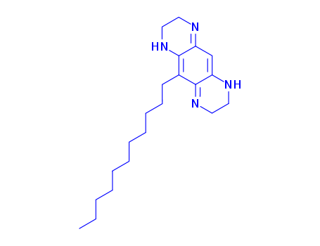 1,2,3,6,7,8-HEXAHYDRO-5-UNDECYLPYRAZINO[2,3-G]QUINOXALINECAS