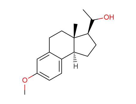 trans-3-(1-hydroxyethyl)-7-methoxy-3aβ-methyl-2,3,3a,4,5,9b-hexahydro-1H-benz<e>indene