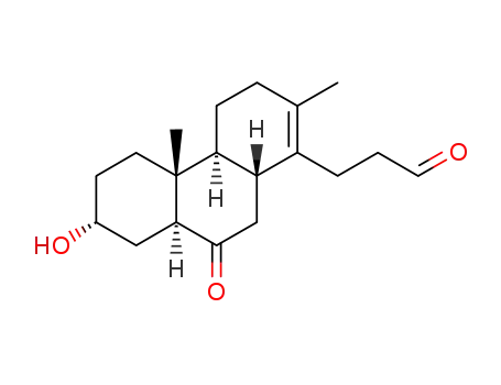 3-((4aS,4bR,7R,8aS,10aR)-7-Hydroxy-2,4b-dimethyl-9-oxo-3,4,4a,4b,5,6,7,8,8a,9,10,10a-dodecahydro-phenanthren-1-yl)-propionaldehyde
