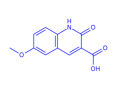 6-Methoxy-1,2-dihydro-2-oxo-3-quinolinecarboxylic acid