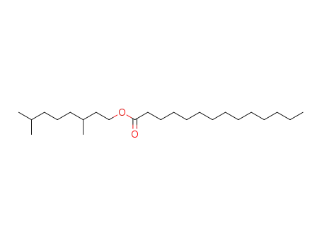 Molecular Structure of 17670-91-6 (ISODECYL MYRISTATE)