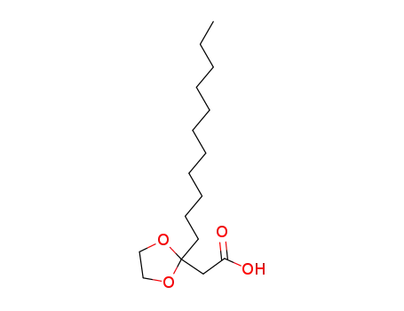 2-(2-undecyl-1,3-dioxolan-2-yl)acetic acid