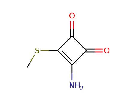 3-Amino-4-(methylsulfanyl)cyclobut-3-ene-1,2-dione