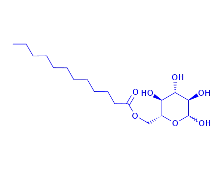 Molecular Structure of 20881-11-2 (6-O-lauroyl-D-glucopyranose)