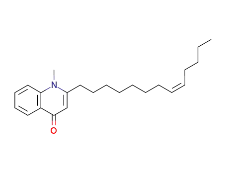 Molecular Structure of 15266-38-3 (evocarpine)